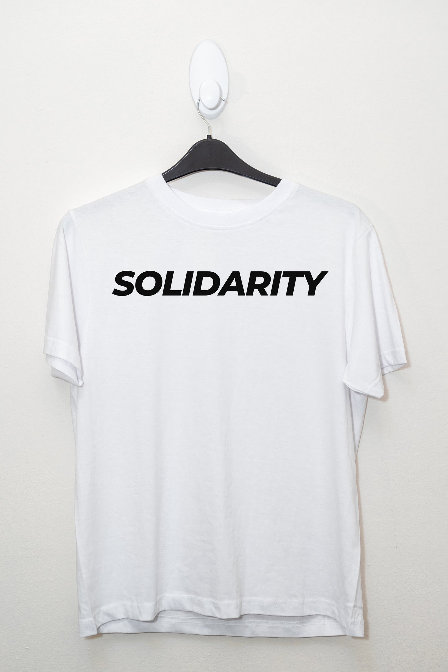 Solidarity White T-Shirt Unisex