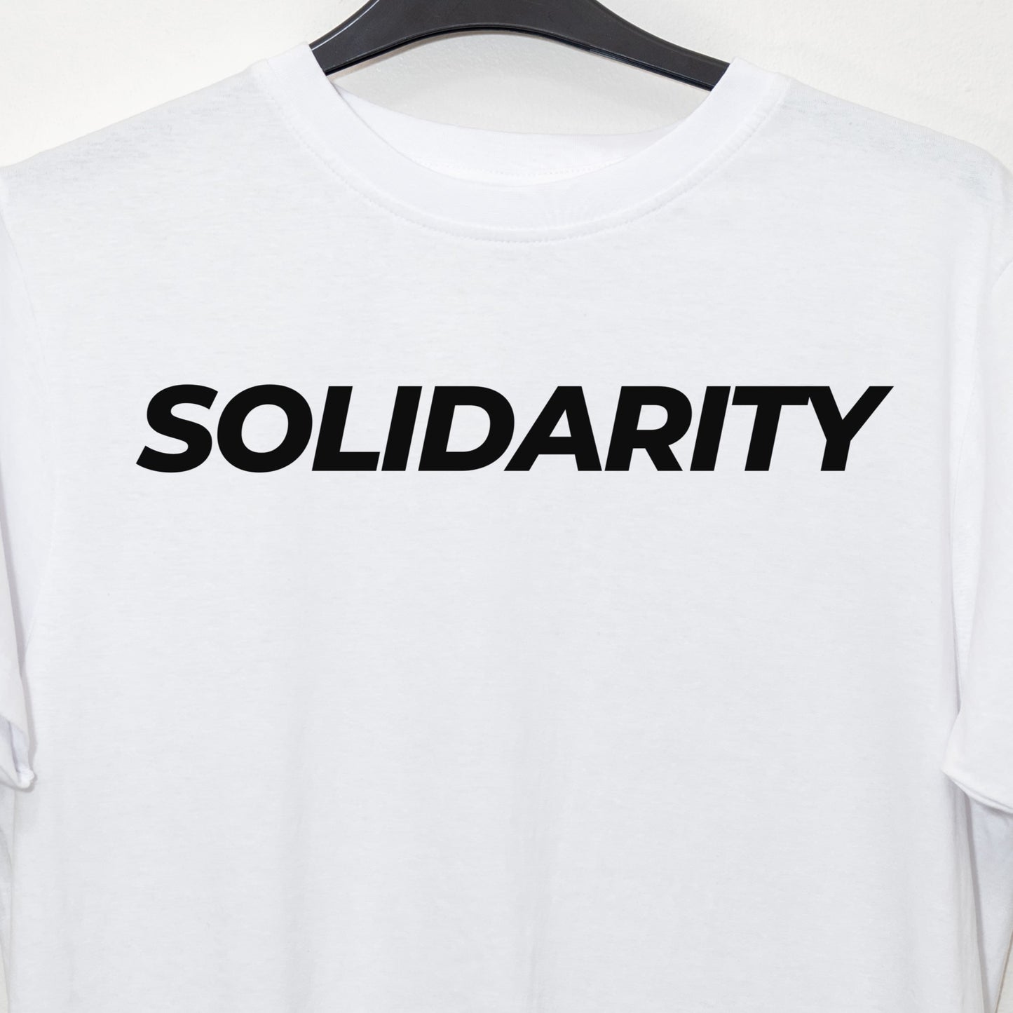 Solidarity White T-Shirt Unisex