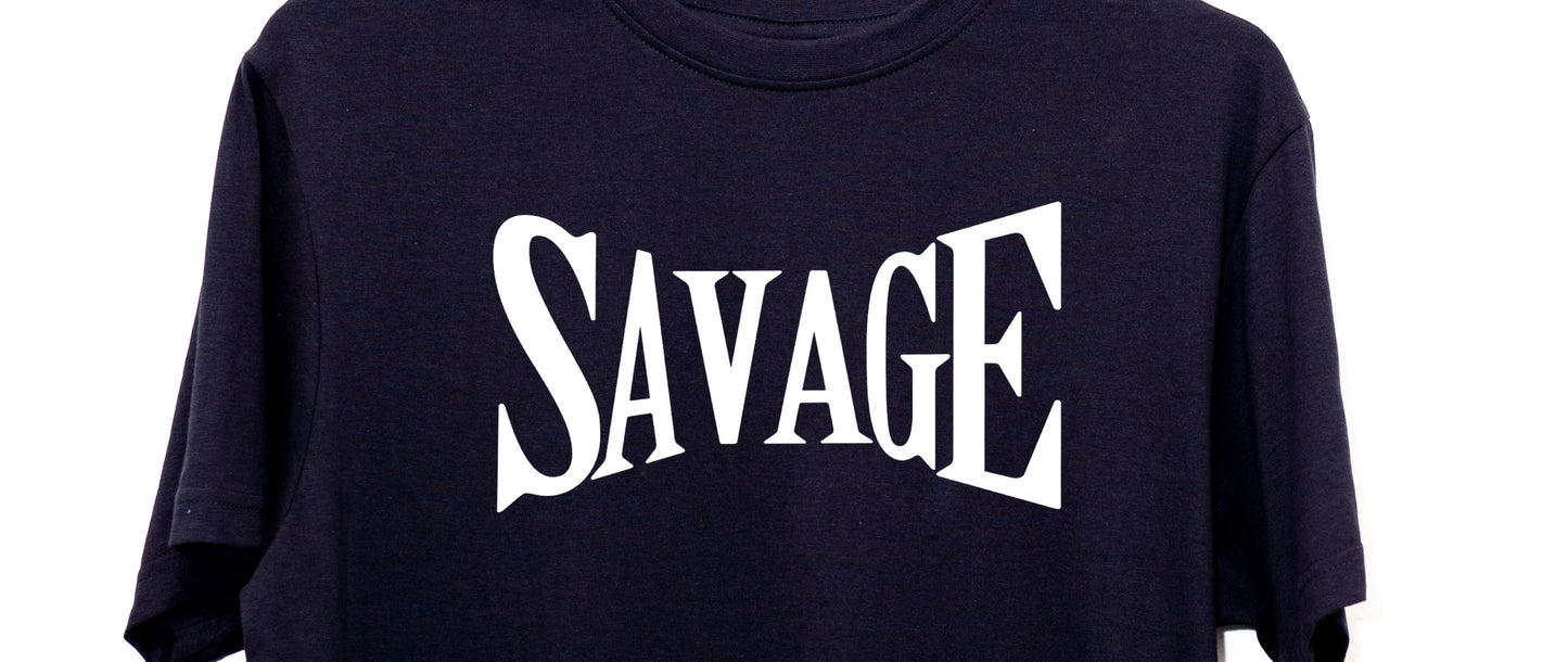 Savage White T-Shirt Unisex