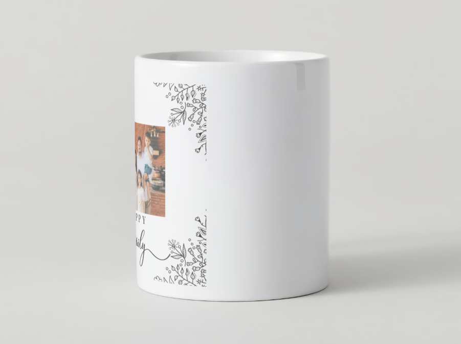 Personalized Family Mug Own Picture