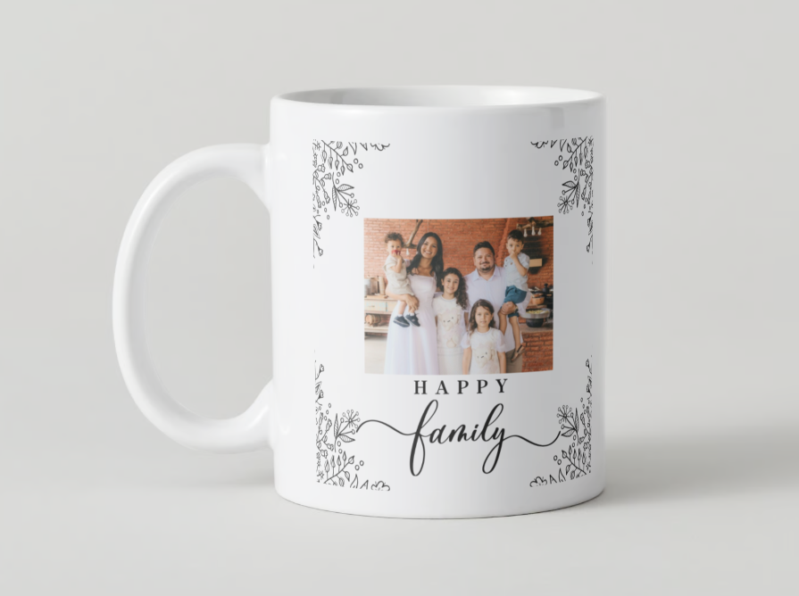 Personalized Family Mug Own Picture